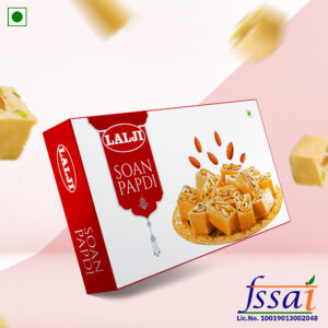 Soan Papdi Vegetable Ghee Pouch Packing 400g – THE LALJI Bikaner