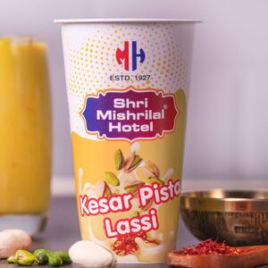 Shrimishrilal Kesar Pista Lassi – Creamy & Refreshing Saffron Pistachio Yogurt Drink | BiteBasket
