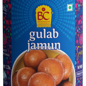 Bhikharam Chandmal Gulab Jamun 1 Kg – Soft, juicy Indian dessert soaked in rose-cardamom syrup, fresh from Bikaner | BiteBasket