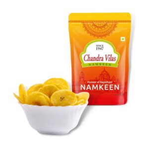 Chandra Vilas Kerala Banana Chips | Classic Salted Banana Chips (Yellow) – 1kg