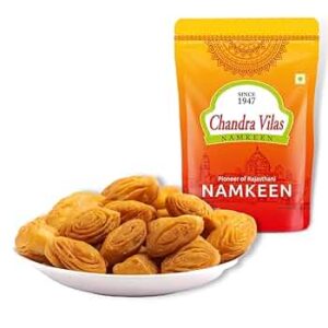Chandra Vilas Badam Mathri | Premium Soft Mathri | Flaky Mathri | Gol Mathi – 1 Kg