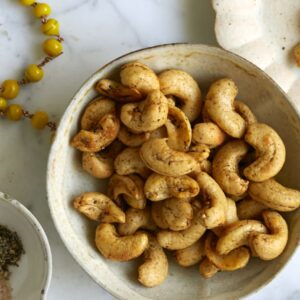 Chandra Vilas Pink Salt Pepper Fried Cashews – 100g